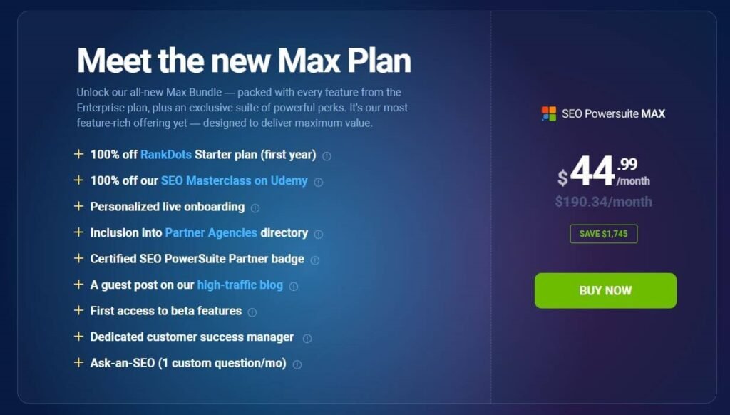 seo powersuite max plan